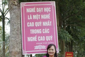 Nữ sinh Tuyên Quang gửi lời tri ân tới người mẹ thứ 2