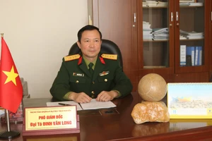 Đại tá Đinh Văn Long, Phó Giám đốc Trung tâm Giáo dục quốc phòng và an ninh - Đại học Thái Nguyên