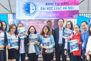 Sinh viên Trường Đại học Luật Hà Nội. (Ảnh tư liệu)