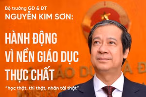 Bộ trưởng Bộ GD&ĐT Nguyễn Kim Sơn.