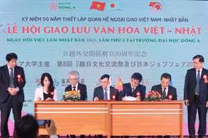 Trường ĐH Đông Á ký kết hợp tác với các đối tác đến từ Nhật Bản trong đào tạo, tiếp nhận sinh viên thực tập. 