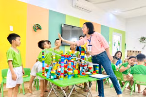 Ngày hội Khoa học ứng dụng lần đầu tiên được Sở GD&ĐT Đà Nẵng tổ chức ở bậc học mầm non. 