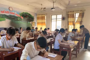 Thí sinh Đà Nẵng tham dự kỳ thi tốt nghiệp THPT năm 2023. 