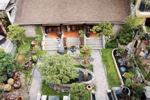 Không gian Bảo tàng Hồn gốm Việt tại Bát Tràng.