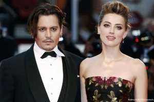 Johnny Depp và Amber Heard.