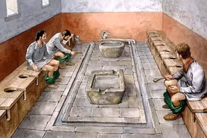 Thời cổ đại, người La Mã cẩn trọng thu gom nước tiểu bán lấy tiền.