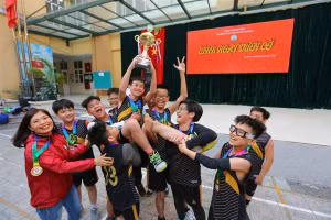 Hoạt động thể chất mang lại nhiều niềm vui cho các em. Ảnh minh họa.