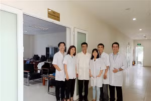 Nhóm nghiên cứu thực hiện đề tài.