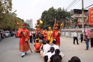  Lễ hội Hạ Yên Quyết tưởng nhớ tiền nhân và các bậc tiên hiền.