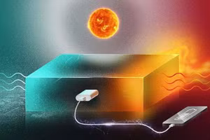 Lưu trữ năng lượng Mặt trời sử dụng các thiết bị điện tử.