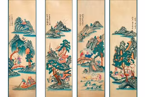 Hoài cổ sắc xuân trong tranh tứ bình Việt