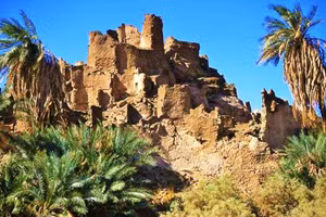 Thành phố pháo đài Djado.