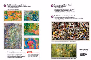 Và các tác phẩm, trong đó có tranh đưa vào SGK Mĩ thuật.