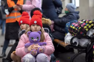 Trẻ em Ukraine trong các trại tị nạn ở Đức.