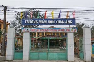 Trường Mầm non Xuân Áng (huyện Hạ Hòa, Phú Thọ).