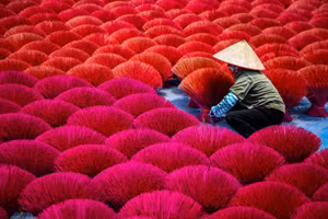 Vẻ đẹp làng hương Quảng Phú Cầu