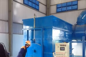 Lò đốt rác thải nguy hại được đưa vào áp dụng thực tiễn.