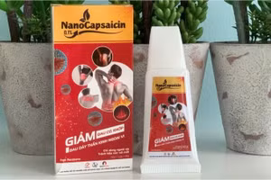 Sản phẩm giảm đau từ ớt được các nhà nghiên cứu Việt Nam phát triển.