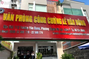 Văn phòng công chứng Lê Văn Dũng, TP Thủ Đức bị chỉ ra nhiều thiếu sót.