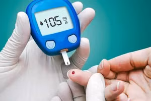 Thiết bị cảm biến đo lượng đường trong máu.