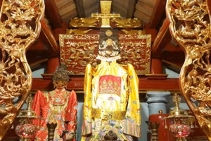 Hậu cung đình Trung Tự.