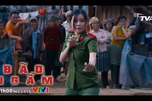 Một cảnh trong phim “Bão ngầm”.