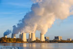 Lượng CO2 thải ra trong các nhà máy là rất lớn.