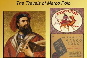 Quyển sách nổi tiếng của Marco Polo.