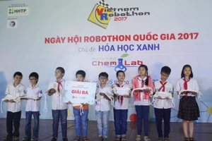 Lễ trao giải Ngày hội Robothon quốc gia 2017