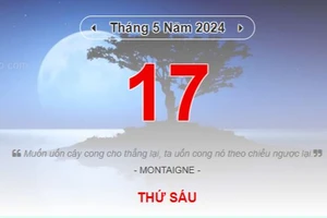 Lịch âm hôm nay - Xem lịch âm ngày 17/5