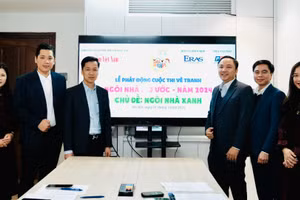 Ban Tổ chức và nhà tài trợ phát động cuộc thi vẽ tranh thiếu nhi “Ngôi nhà mơ ước” 2024.