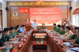 Lễ biểu dương, khen thưởng tập thể, cá nhân trong đấu tranh Chuyên án 0424V.