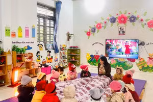 Đảm bảo giữ ấm cho trẻ đang theo học tại các trường.