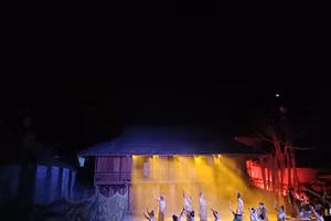 Show diễn được tổ chức tại nhà văn hóa bản U Va, xã Noong Luống, huyện Điện Biên.