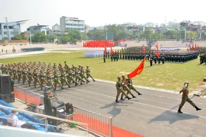 16 khối do Bộ Quốc phòng đảm nhiệm đã tiến hành hợp luyện từ 26/4.