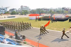 16 khối do Bộ Quốc phòng đảm nhiệm đã tiến hành hợp luyện từ 26/4.