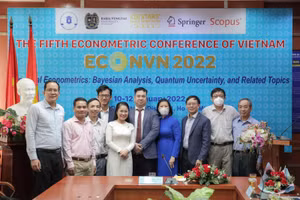 Các đại biều tham dự Hội thảo Kinh tế lượng (ECONVN2021) năm 2021