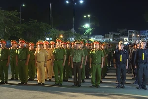 Công an Đồng Nai ra quân trấn áp tội phạm, giữ vững an ninh trật tự. 