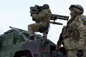 Lực lượng Ukraine. (Ảnh: Pravda)