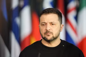 Tổng thống Ukraine Zelensky.