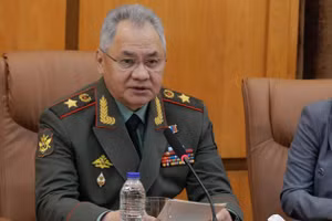 Bộ trưởng Quốc phòng Nga Sergei Shoigu.