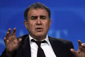 Nhà kinh tế học Nouriel Roubini. (Ảnh: Reuters)