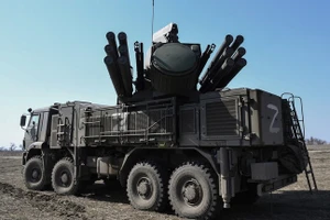 Hệ thống tên lửa phòng không Pantsir-S1. (Ảnh: Sputnik)