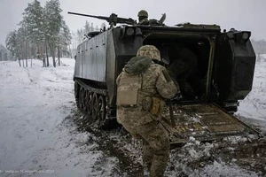 Binh sĩ Ukraine. (Ảnh: Pravda).