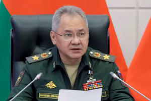 Bộ trưởng Quốc phòng Nga Sergey Shoigu.