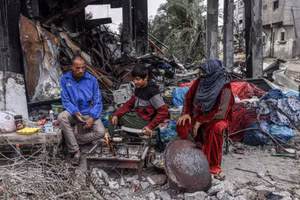 Sau lệnh ngừng bắn, người Palestine quyết xây dựng lại từ đống đổ nát 