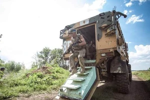 Lực lượng Ukraine (Ảnh: Pravda)