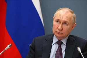 Tổng thống Nga Vladimir Putin. (Ảnh: Anadolu).