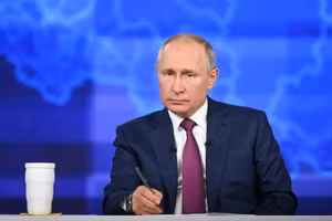 Tổng thống Nga Vladimir Putin.