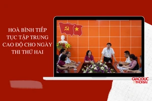 Hoà Bình tiếp tục tập trung cao độ cho ngày thi thứ hai